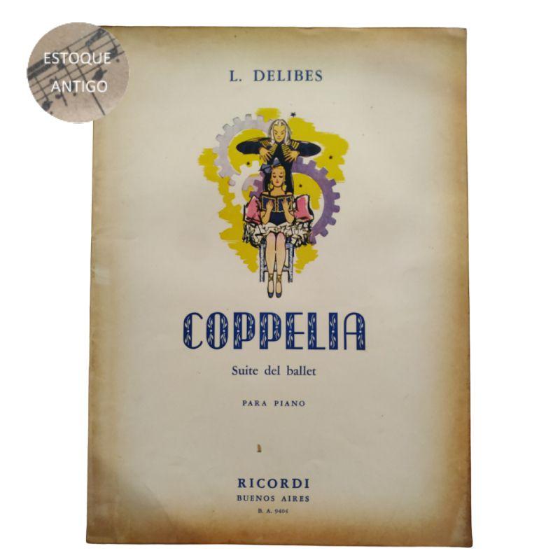 メ⑮-62 CATASROPHE BALLET LP レコード Livro l. delibes coppelia suite del ballet para piano (estoque
